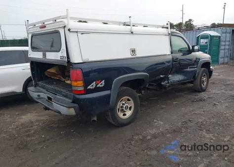 2005 GMC Sierra 2500Hd Work Truck z USA, uszkodzony, nr VIN 1GTHK24U75E226598